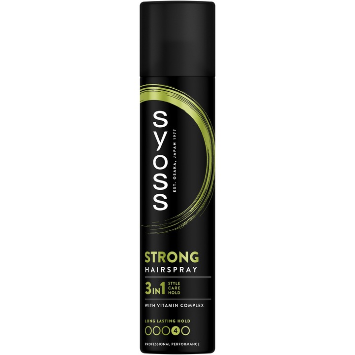 Fixativ Syoss Strong Hold pentru fixare puternica, 300 ml
