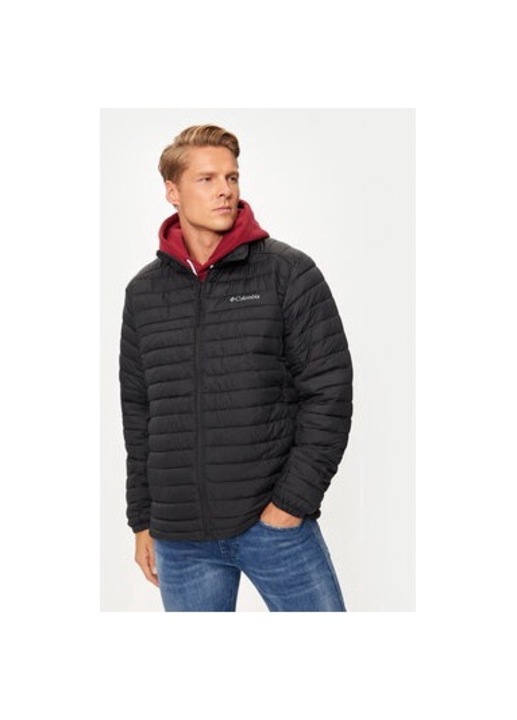 Férfi kabát, Columbia, 303983000, Poliészter, Fekete, Fekete