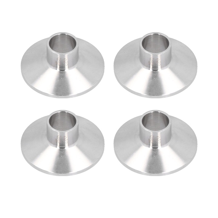 Gyorscsatlakozó, 4 db, Enforose, rozsdamentes acél, korróziógátló, 19 mm, 50,5 mm