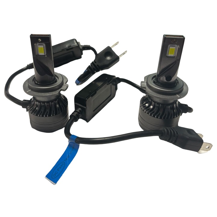 Set 2 becuri LED H7 D-Series, 60W, 6000K