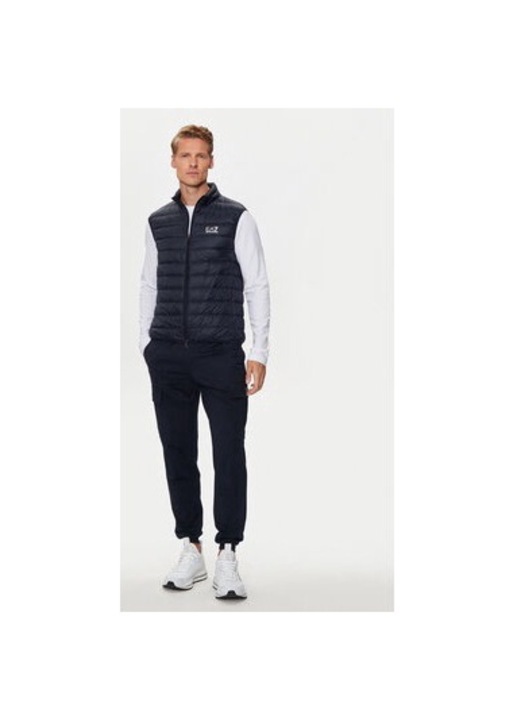 Vesta barbati, Emporio Armani EA7, 304286629, Poliamida, L INTL, Albastru