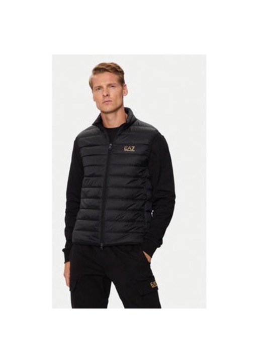 Férfi mellény, Emporio Armani EA7, 304212895, Poliamid, S INTL, Fekete