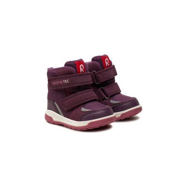 Момичешки ботуши Reima, 304232015, Екокожа, 24 EU, Лилави