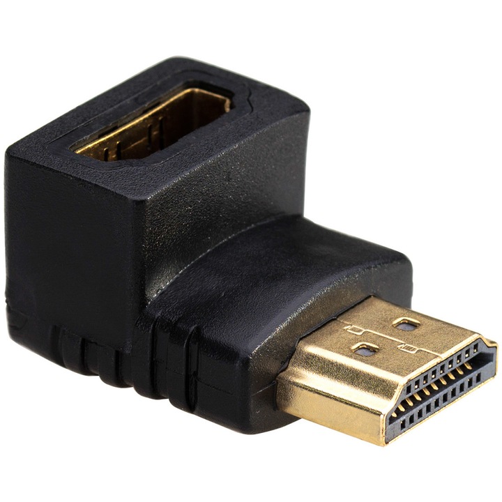 Адаптер Akyga AK-AD-01, HDMI-A, черен