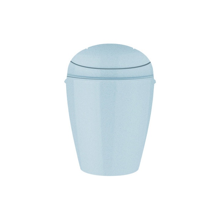 Cos de gunoi DEL XS, 2 L, KOZIOL - albastru reciclat