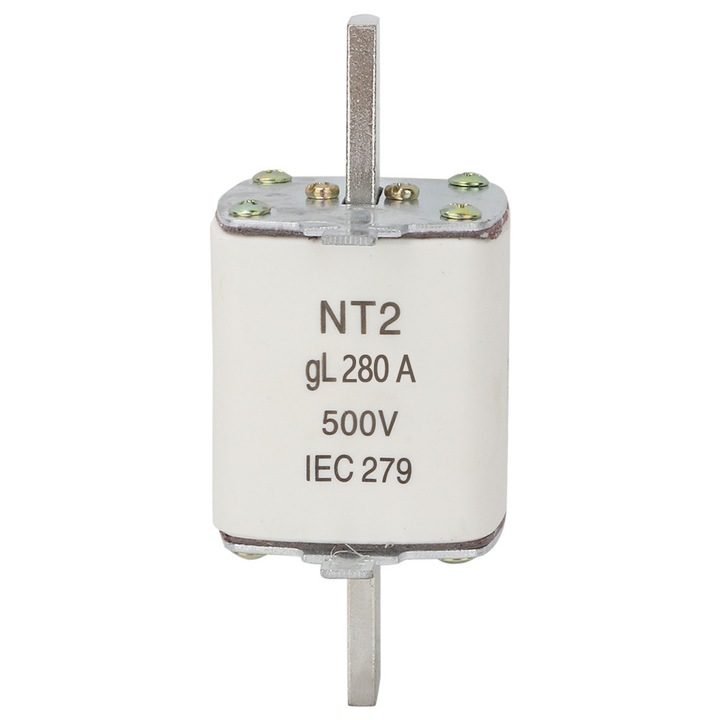 Siguranta electrica Enforose NT2/RT16-2 500V, 280A, dimensiuni mici, capacitate mare de rupere