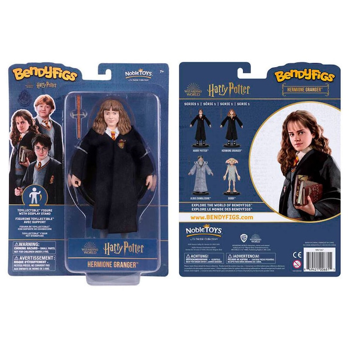 Harry Potter Szobor Figura Hermione Granger, 19cm, Többszínű