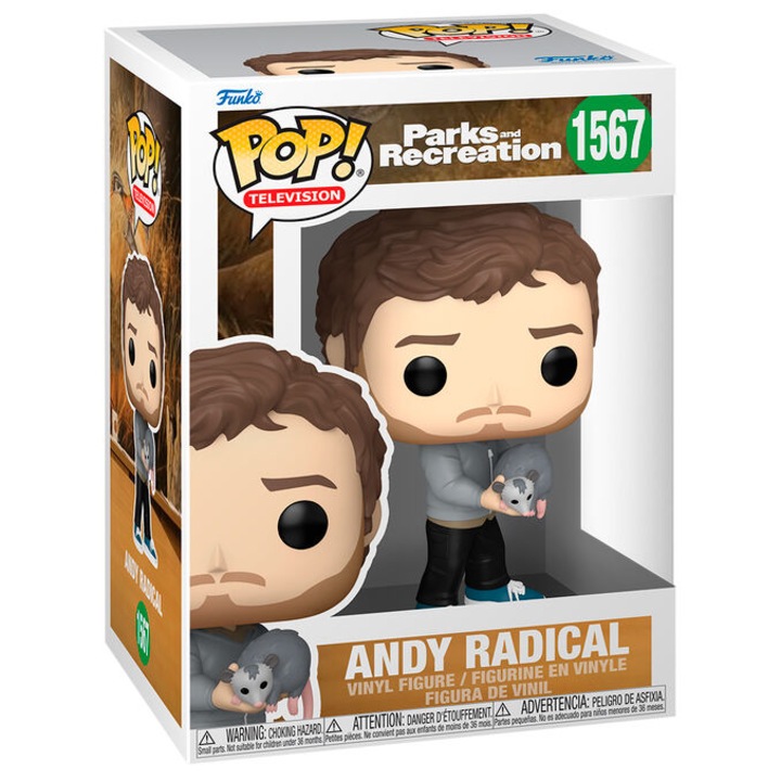 Фигурка POP Parks and Recreation Andy Radical