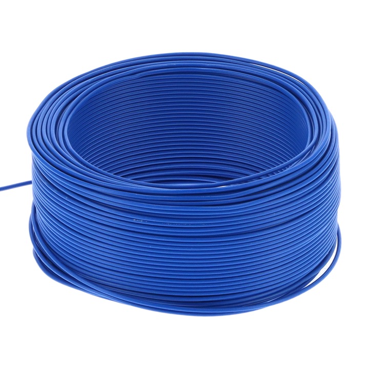 Cabluri electrice Enforose, BV-1x1, 7 miezuri, 100m, albastru