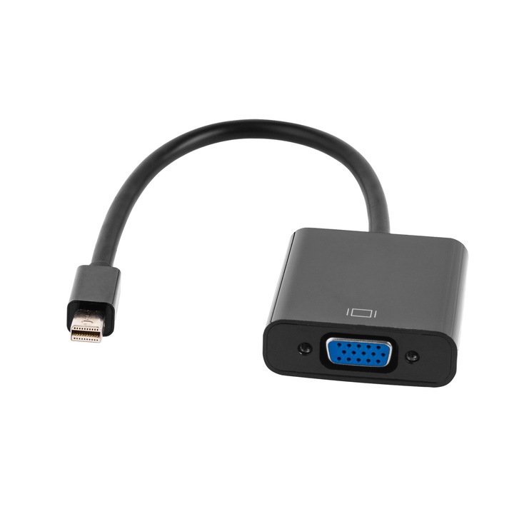 Adapter Mini DisplayPort la VGA, 1920x1200 px, Plug&Play