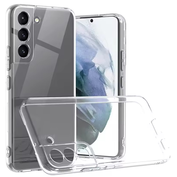 Husa protectie Mat-Tech compatibila cu Samsung Galaxy S21 FE, Anti-soc, 2MM, Protectie Camera, Decupaje Precise, Rezistenta la impact, Margini ridicate pentru protectia ecranului, Transparenta