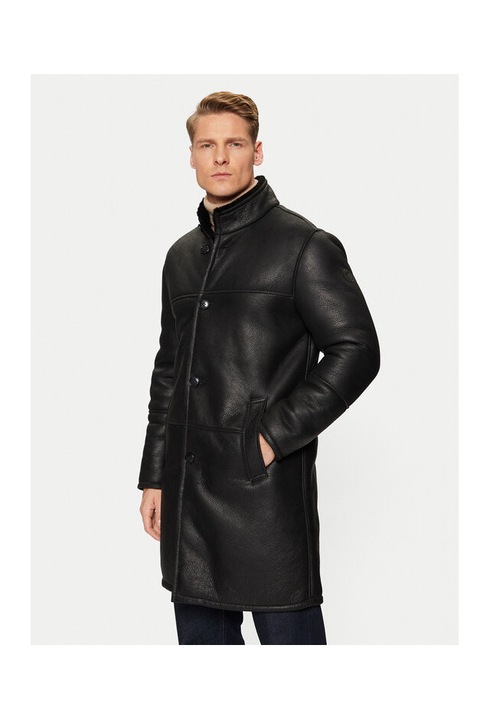 Cojoc barbati, Joop, 304193613, Piele naturala, Negru, Negru, 52