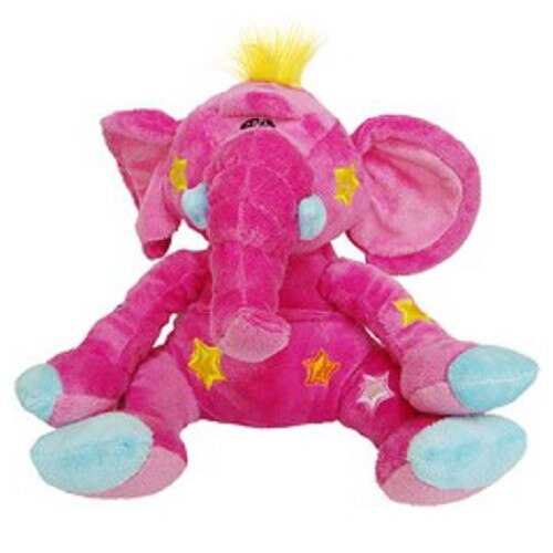 Mascota Beppe Elefant roz 33 cm