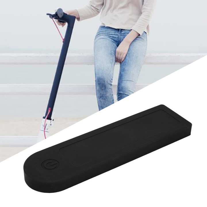 Set capac de protectie din silicon impermeabil pentru panoul de afisaj, Fokelyi, multicolor, pentru trotineta electrica Xiaomi M365