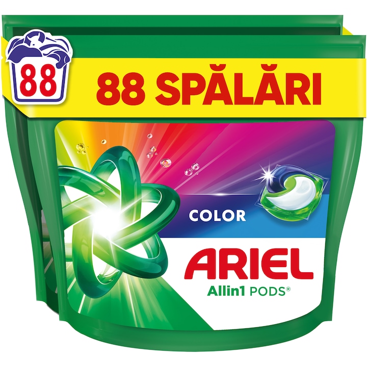 Ariel Capsule Color mosókapszula, 88 mosás