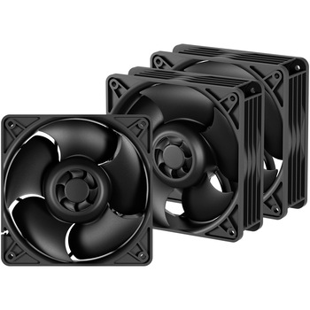 Set 3 ventilatoare Arctic S12038-4K, 120mm, 600-4000 RPM
