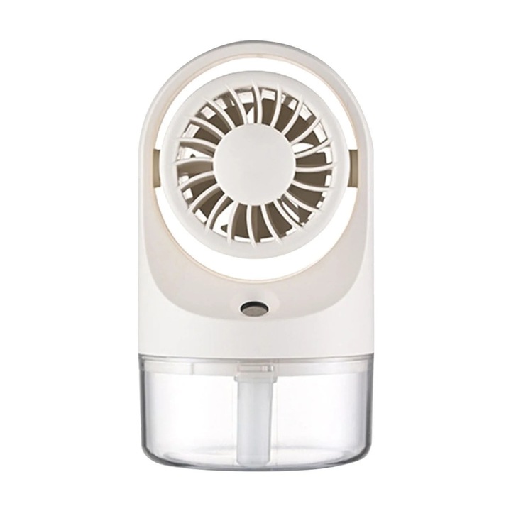 YANYXR mini spray asztali ventilátor 300ml fehér 6.9x6.9x12.6cm