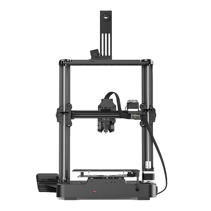 3D принтер Ender-3 v3 KE, максимална скорост 500mm/s, самонивелиращ се, размери 433x366x490mm, строителен обем 220x220x240mm