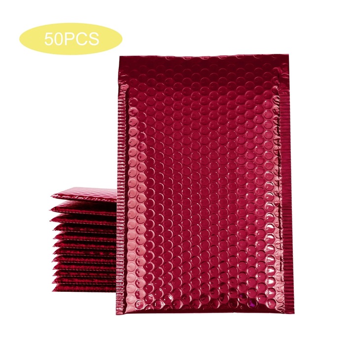 YANYXR buborékos boríték szett 50 db piros 15x18x4cm és 18x23x4cm