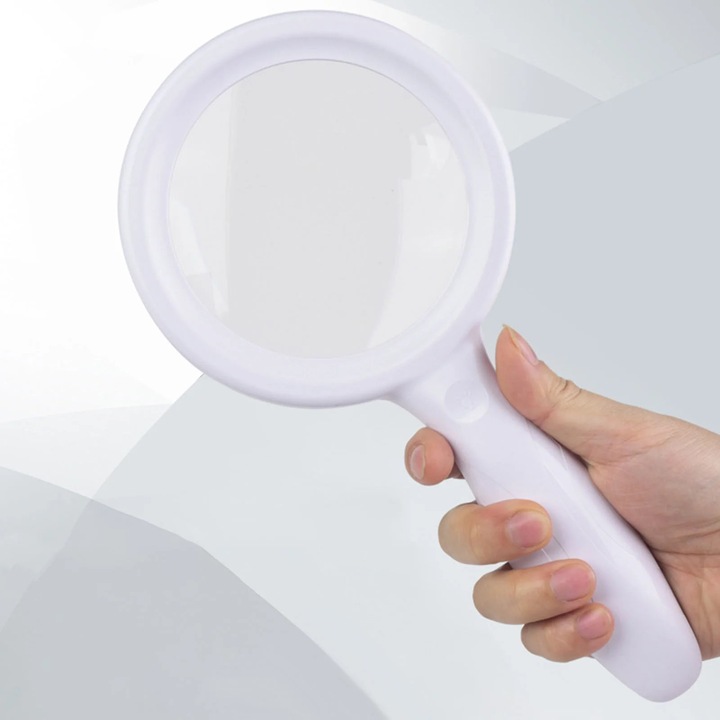 Lupa cu lumina YANYXR 30x 60x alb 11x4.3cm USB reincarcabila