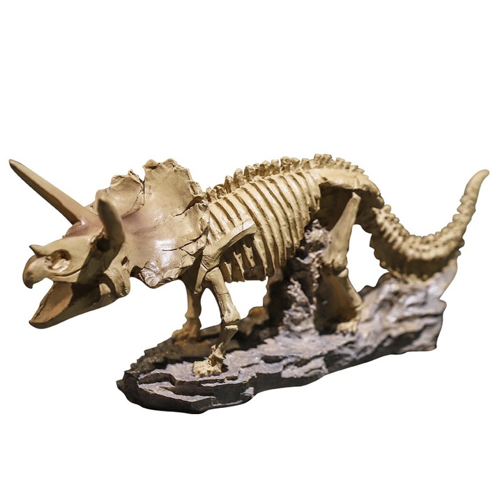 Sculptura din rasina, model Triceratops, accesoriu decorativ