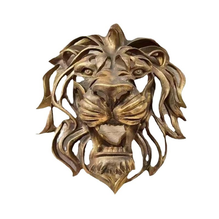 Decoratiune sculptata, model Cap de Leu