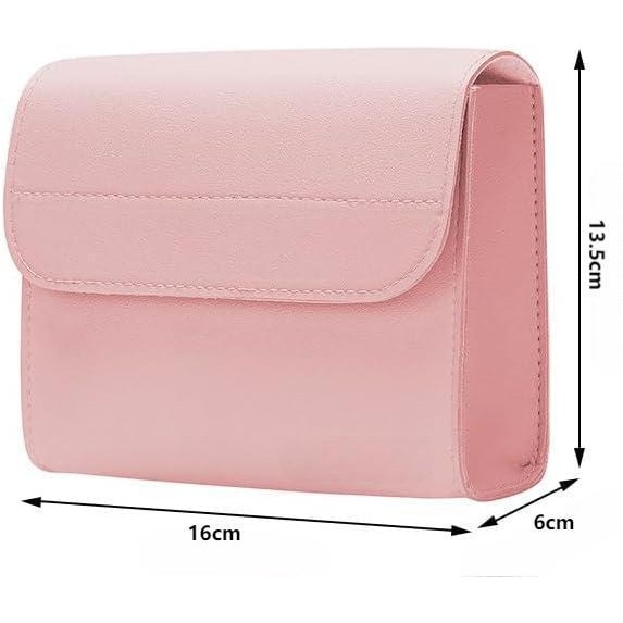 Husa pentru MacBook Pro/Air sau Laptop 14, piele PU, buzunar pentru accesorii si mouse pad incluse, rezistenta la apa, roz