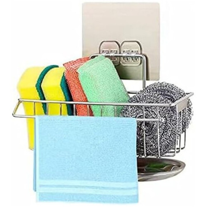 Suport chiuveta, AMRINUGL, inox SUS304, design compact, rezistent la rugina, pentru bucatarie si baie