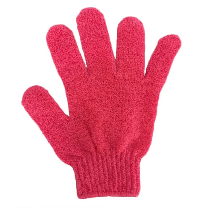 Manusi de baie exfoliante, 19x14cm, multicolor, pentru unisex