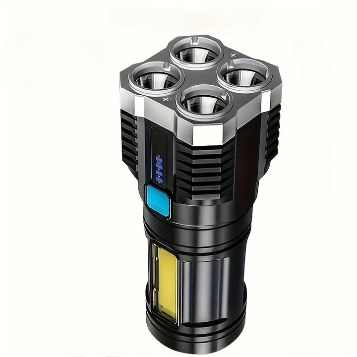 Фенерче ANYICE, LED, 4 режима на яркост, USB зареждане, 36V