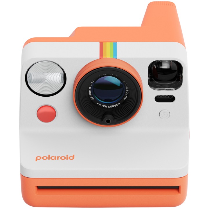Фотоапарат за моментни снимки Polaroid Now Gen 3, Coral