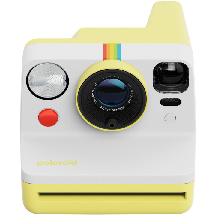 Фотоапарат за моментни снимки Polaroid Now Gen 3, Yellow