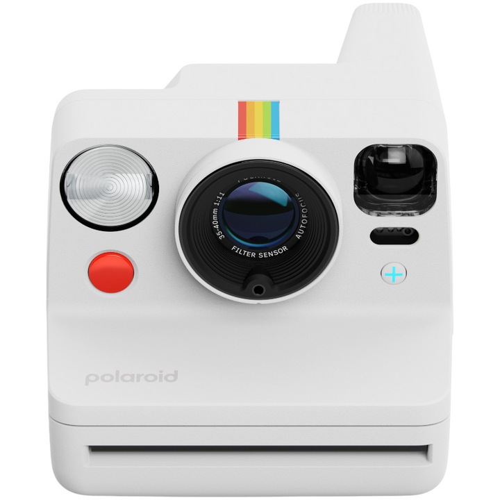 Фотоапарат за моментални снимки Polaroid Now+ Gen 3, White