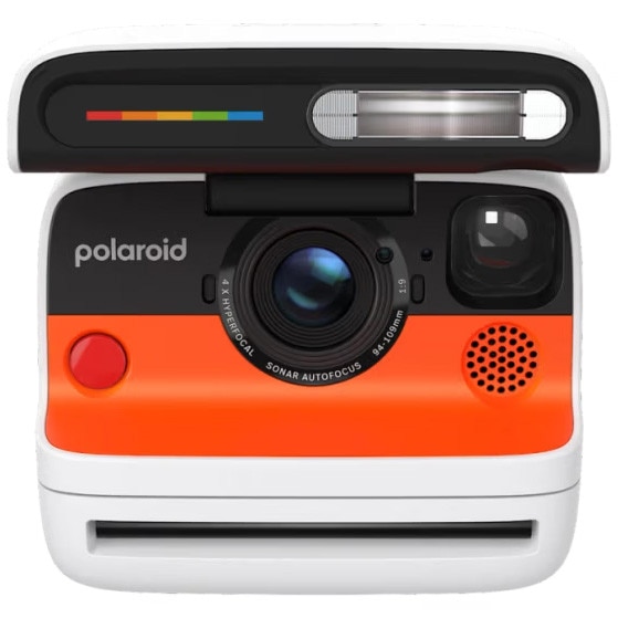 Camera Foto Instant Polaroid Flip, White + Film Color, 8 buc