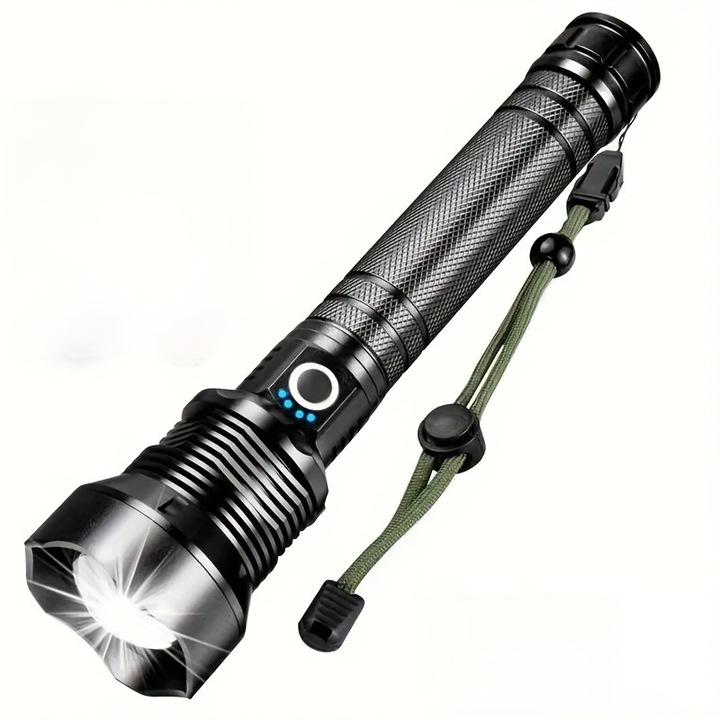 Фенерче ANYICE, презареждащо се, LED, 150 лумена, 20 м, алуминий, 36V