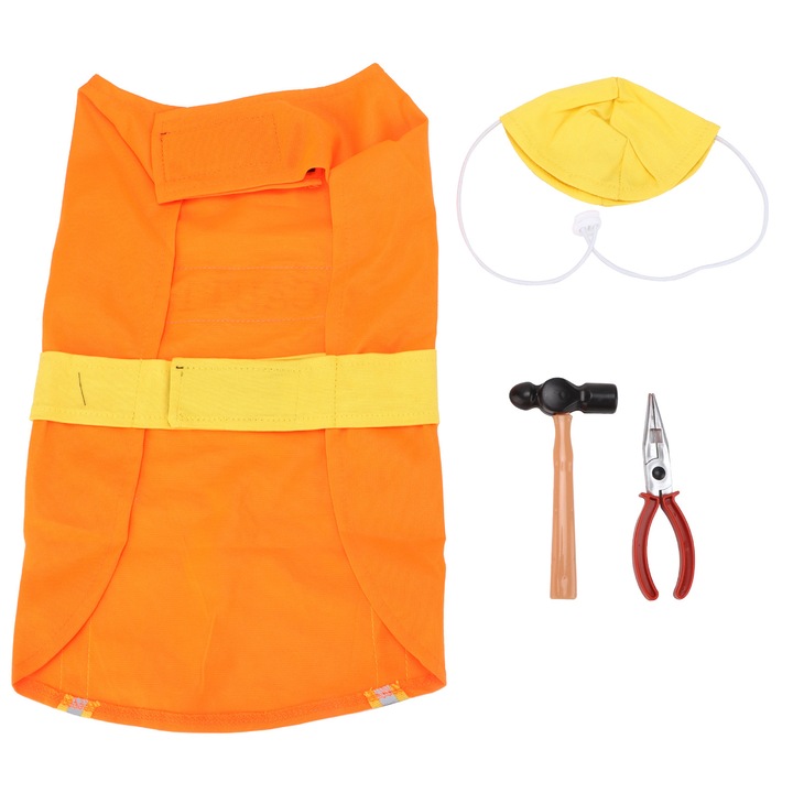 Костюм за куче, многоцветен, 1 комплект, полиестерен материал, мек, дишащ, за партита и ежедневна употреба