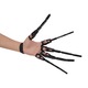 Maini schelet Halloween, decoratiuni petrecere, dimensiune universala, flexibile, negre