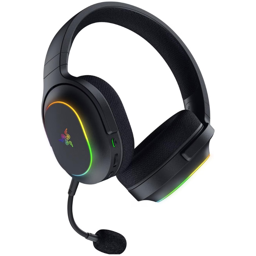 Casti gaming wireless Razer Barracuda X Chroma, iluminare Razer