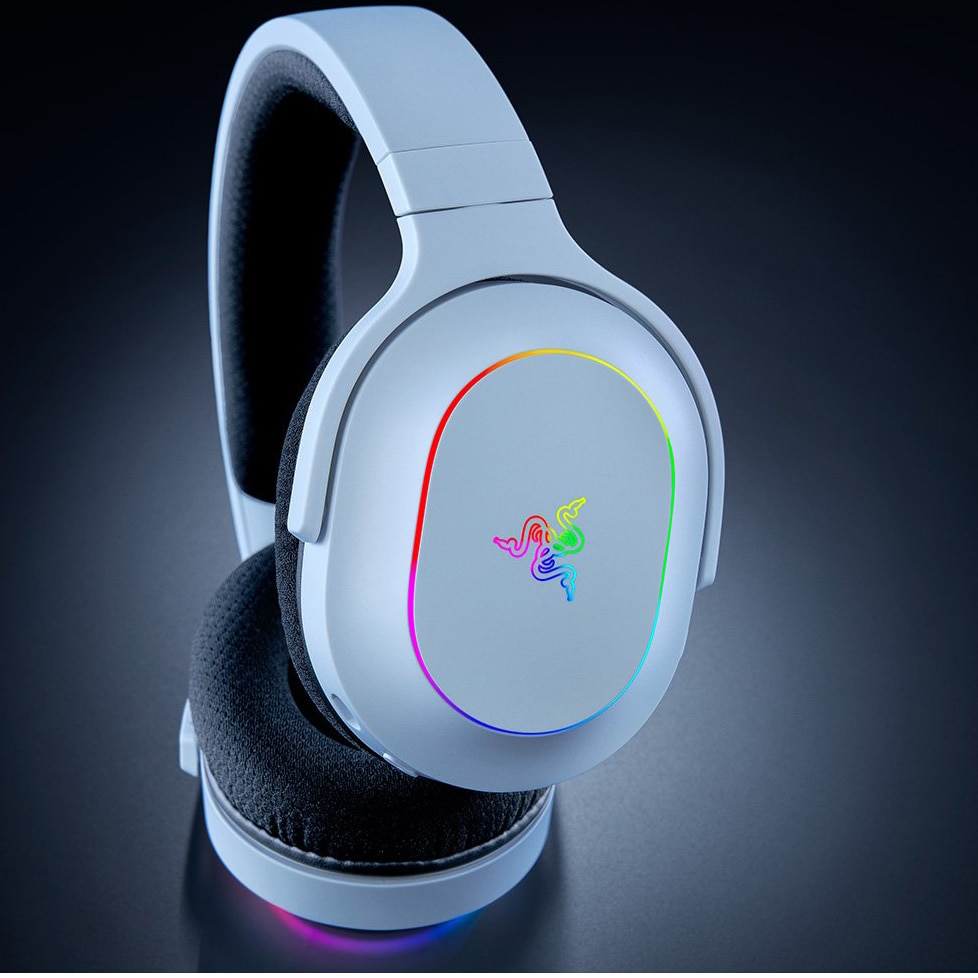 Casti gaming wireless Razer Barracuda X Chroma, iluminare Razer
