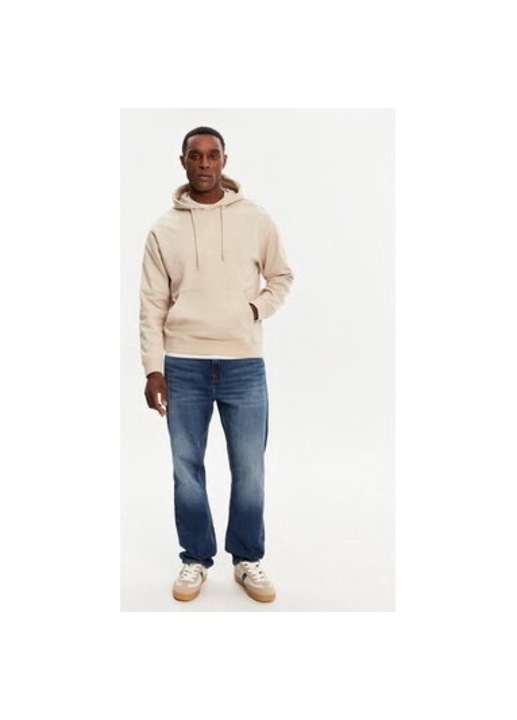 Bluza barbati, Jack and Jones, 304782640, Bumbac/Poliester, Bej, Bej