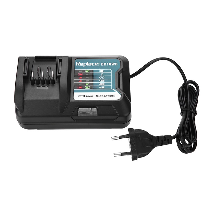 Incarcator universal pentru baterii 10.8V 12V, LED, 100-240V, EU plug