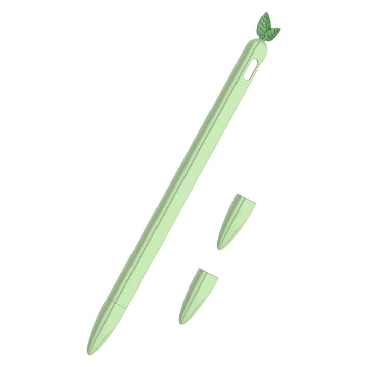HERUSI szilikon tok Apple Pencil 2-höz, avokádó gyümölcs mintával, teljes védelem, könnyű