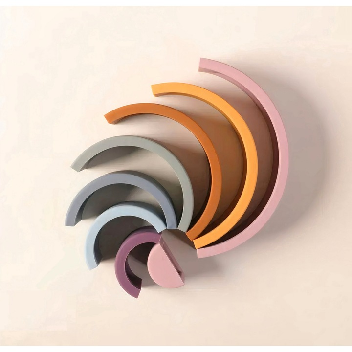 Mérlegjáték, szilikon szivárvány