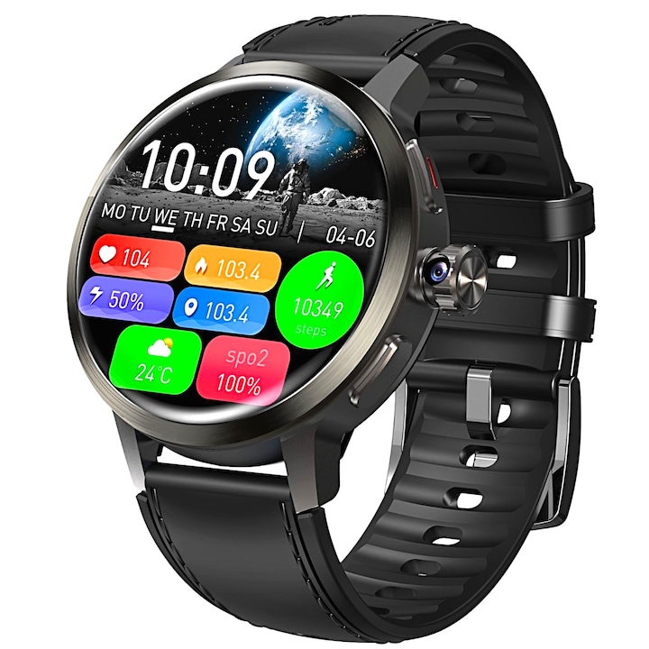 Smartwatch Withings Scanwatch 2, 42mm, Negru