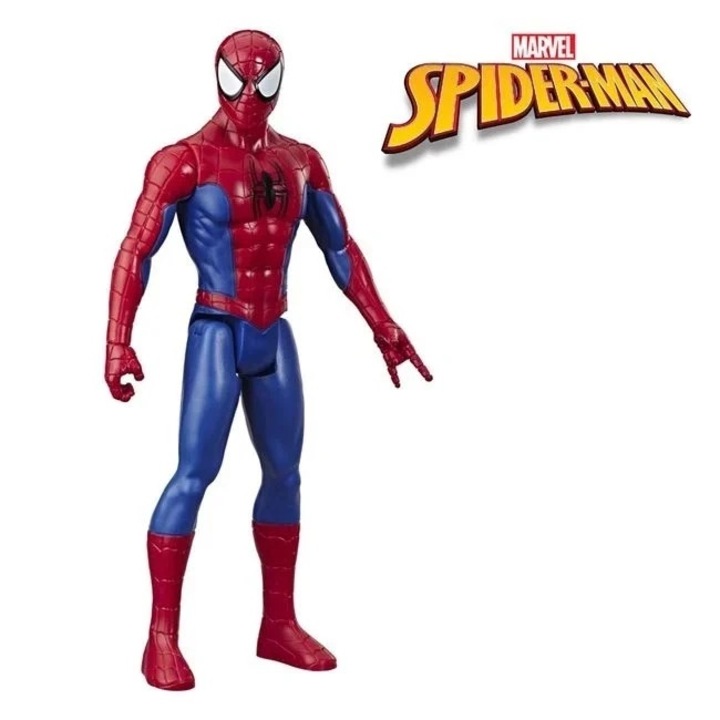 Фигурка Спайдърмен, Welora, Pазмер 30 см, Червено-синя