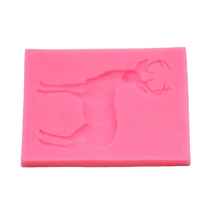 Forma silicon YANYXR, ren Craciun, 6x8x0.7cm