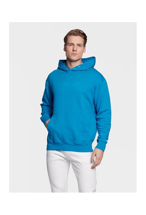 Bluza barbati, Replay, 302354535, Bumbac, Albastru, Albastru, M