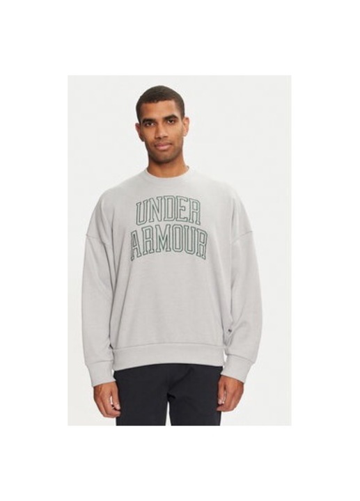 Мъжки суичър, Under Armour, 304112201, Памук/Полиестер, Сив, Сив