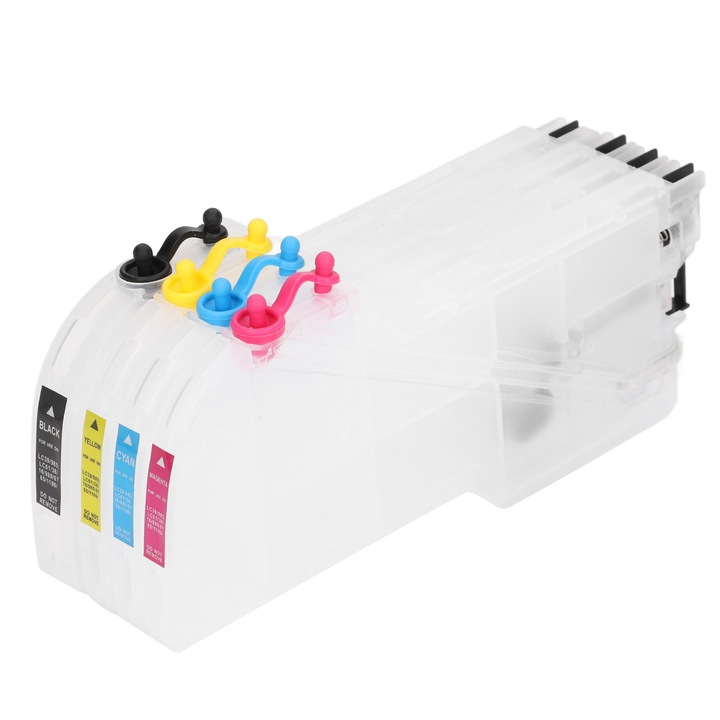 Tintapatron készlet 4 színben nyomtatókhoz, fekete, sárga, kék, piros