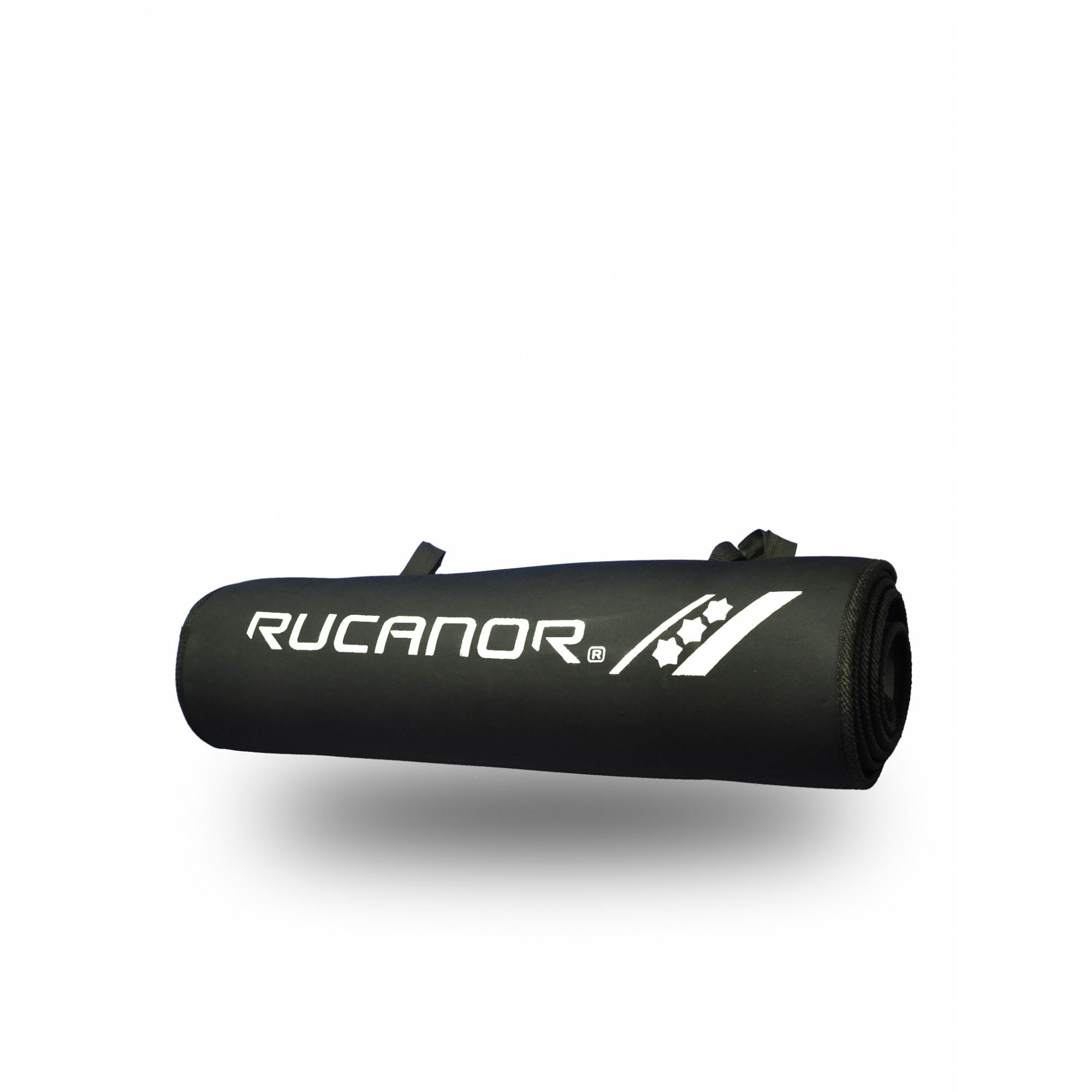 Saltea fitness DE Luxe, Negru/Gri, 180x60x1 cm